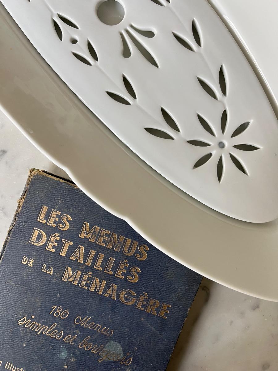 Grand plat à poisson XIXème