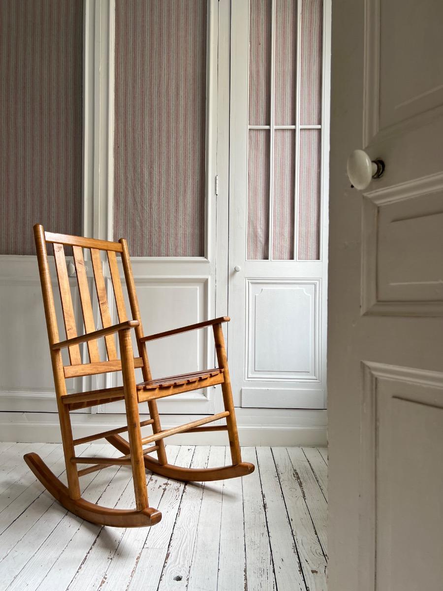 Fauteuil à bascule 1960