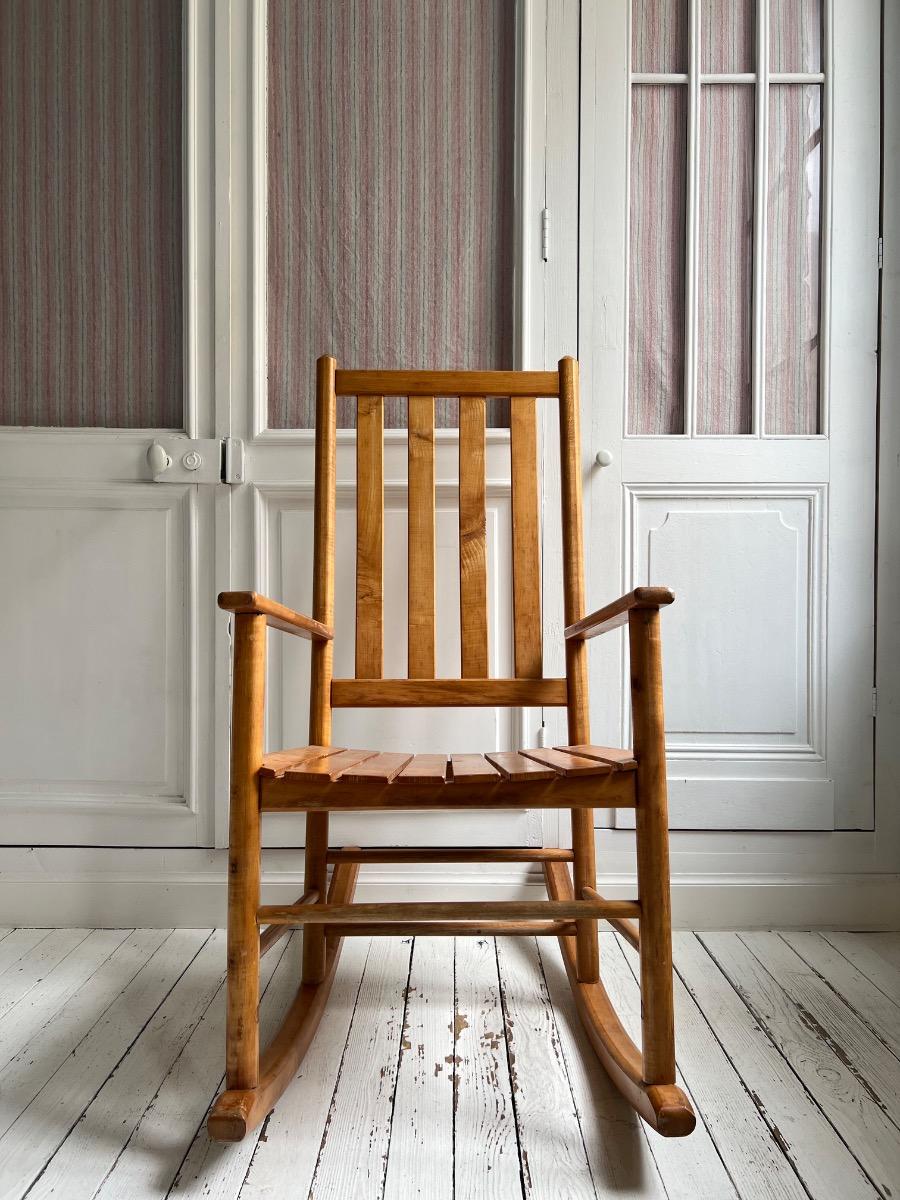 Fauteuil à bascule 1960