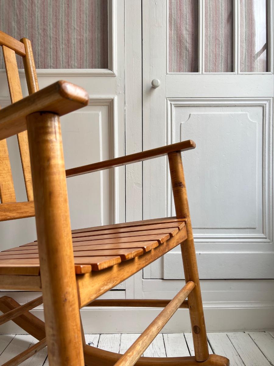 Fauteuil à bascule 1960