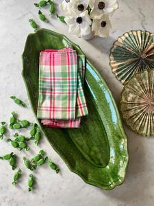 Grand plat oblong céramique Biot 1960