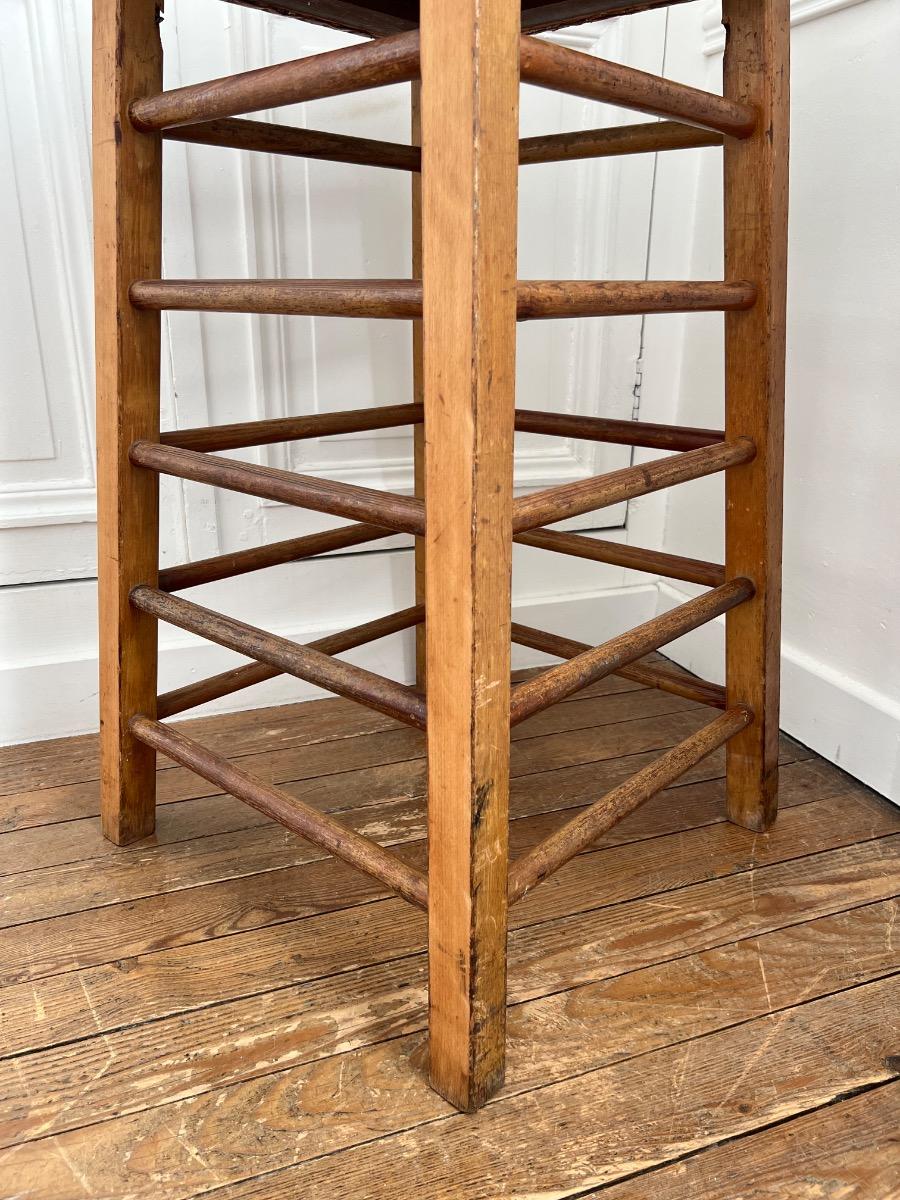 Agrès de gymnastique cuir 1950