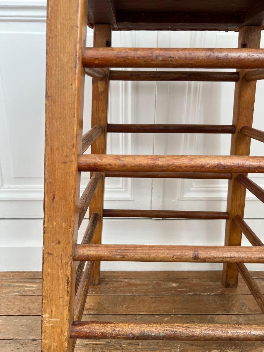 Agrès de gymnastique cuir 1950