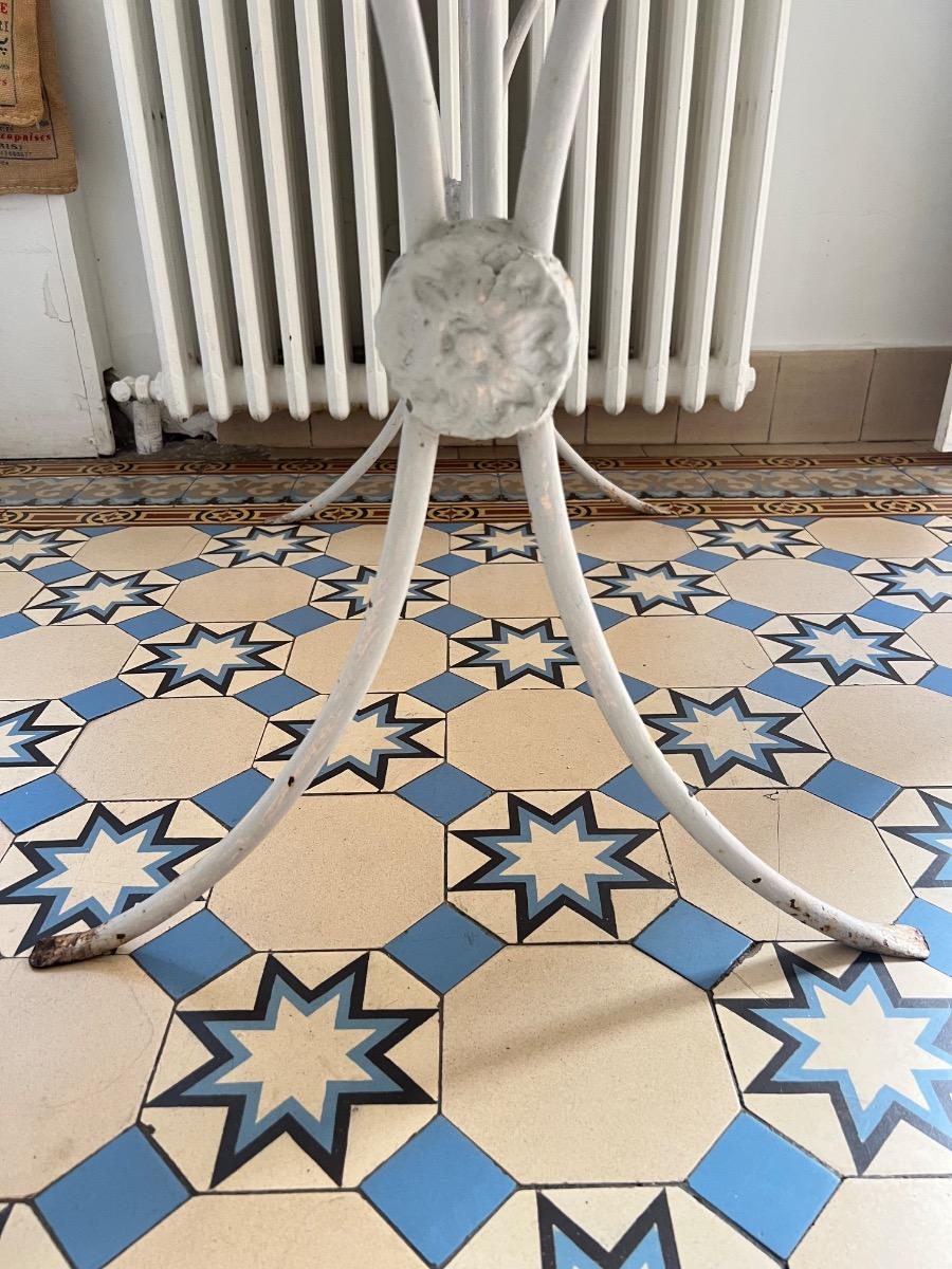 Table jardin XIXème marbre