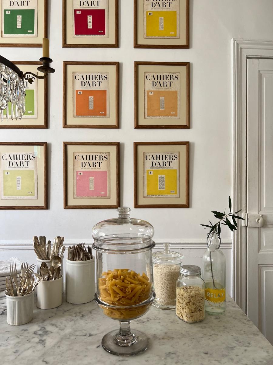 Pot d’apothicaire XIXème verre soufflé 