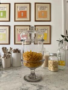 Pot d’apothicaire XIXème verre soufflé 