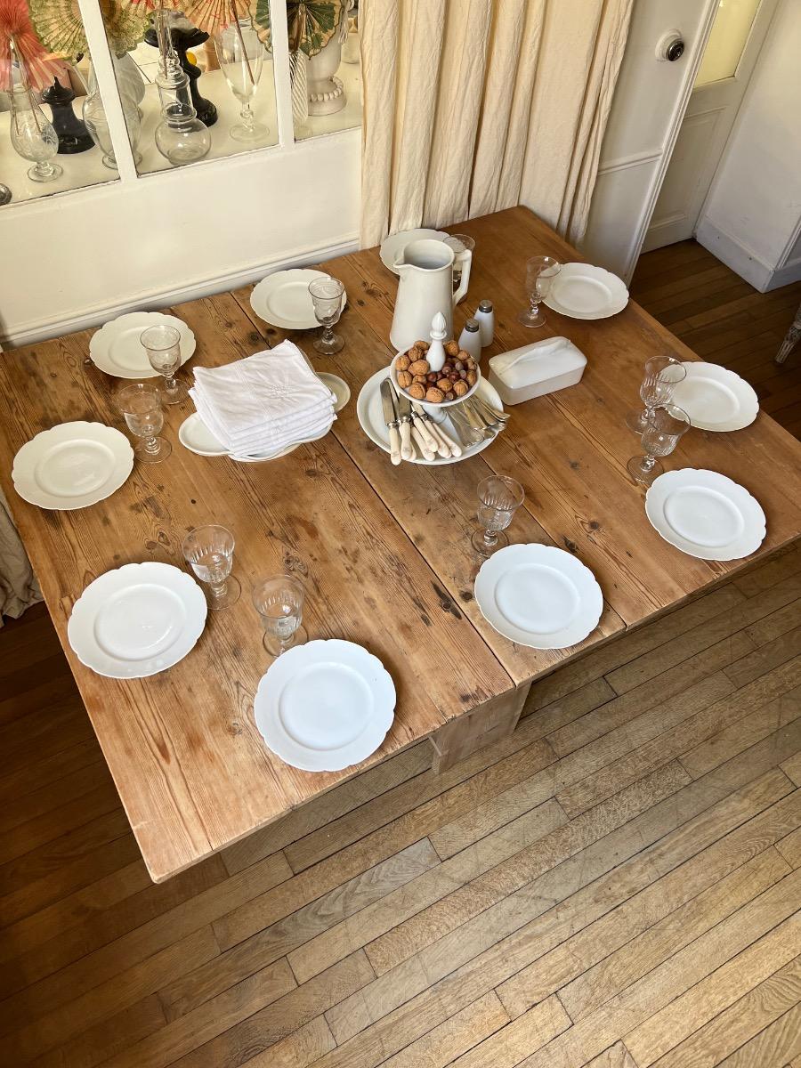 Table gateleg XIXème sapin