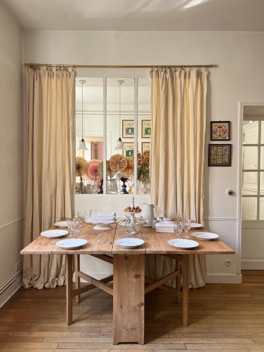 Table gateleg XIXème sapin