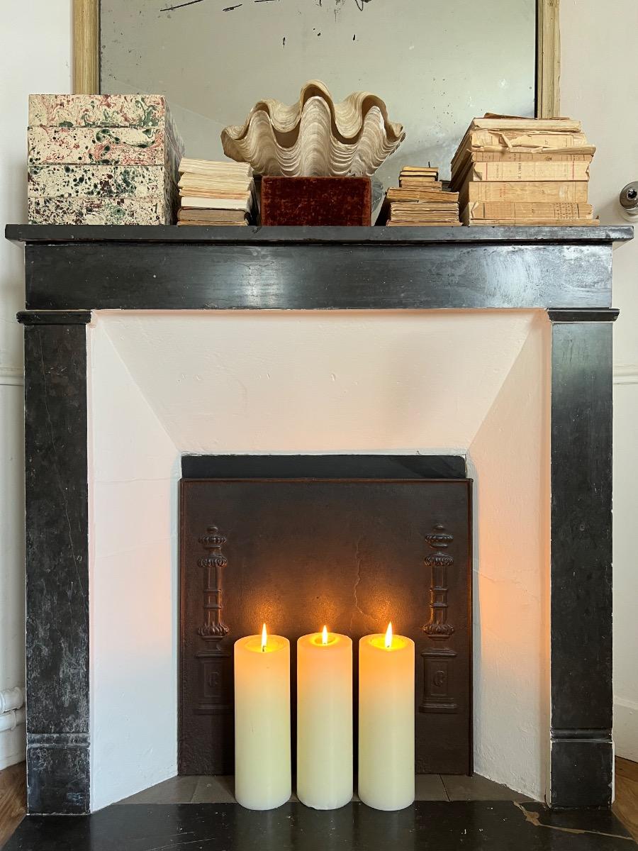 Plaque cheminée XVIIIème fonte