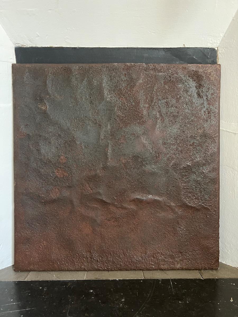 Plaque cheminée XVIIIème fonte