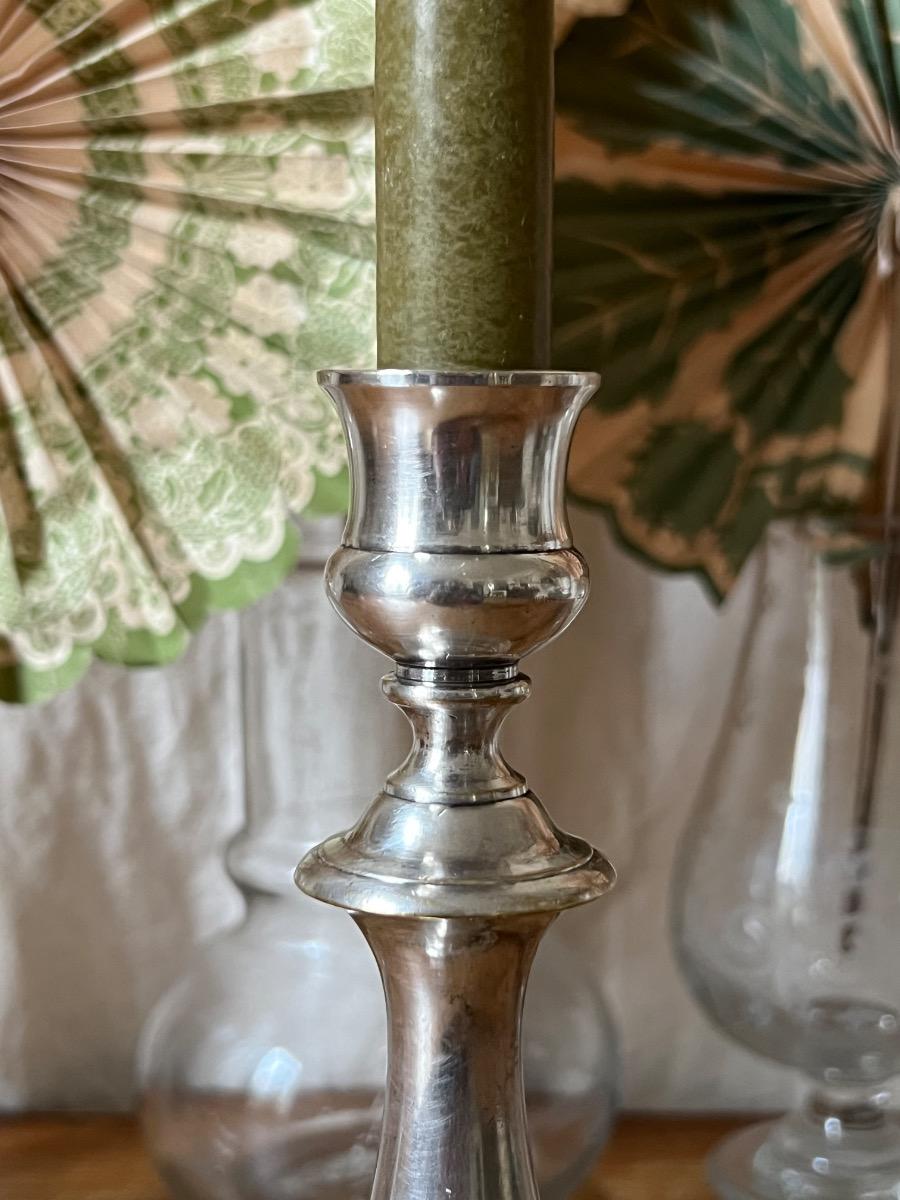 Bougeoir Christofle pour le Carlton 1960