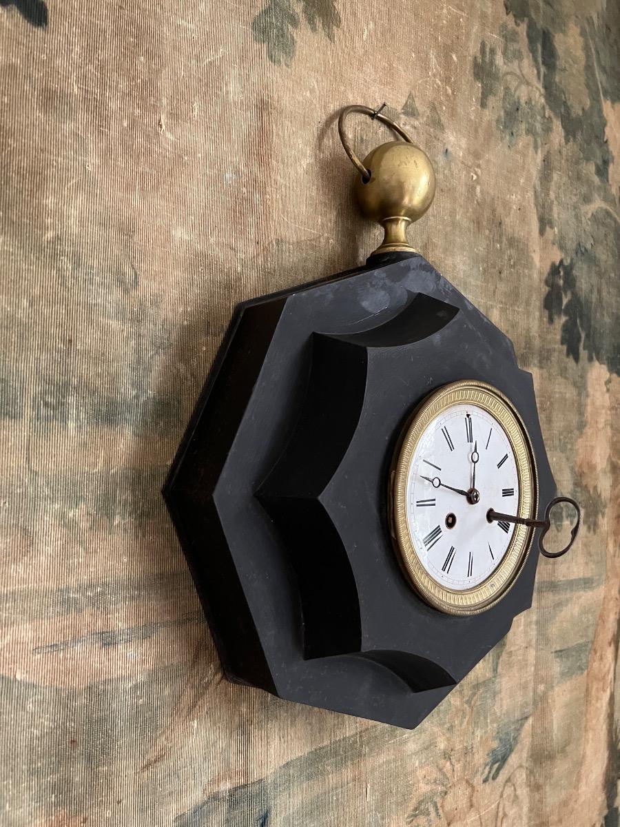 Horloge tôle XIXème