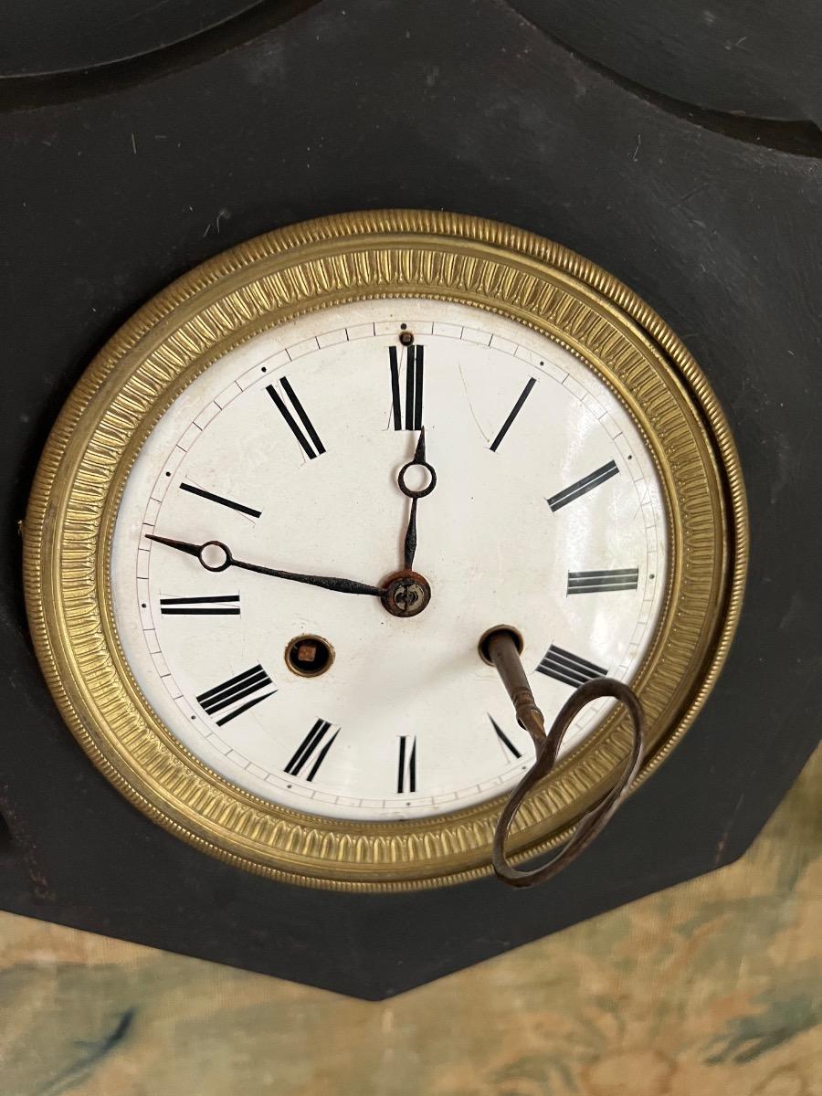 Horloge tôle XIXème