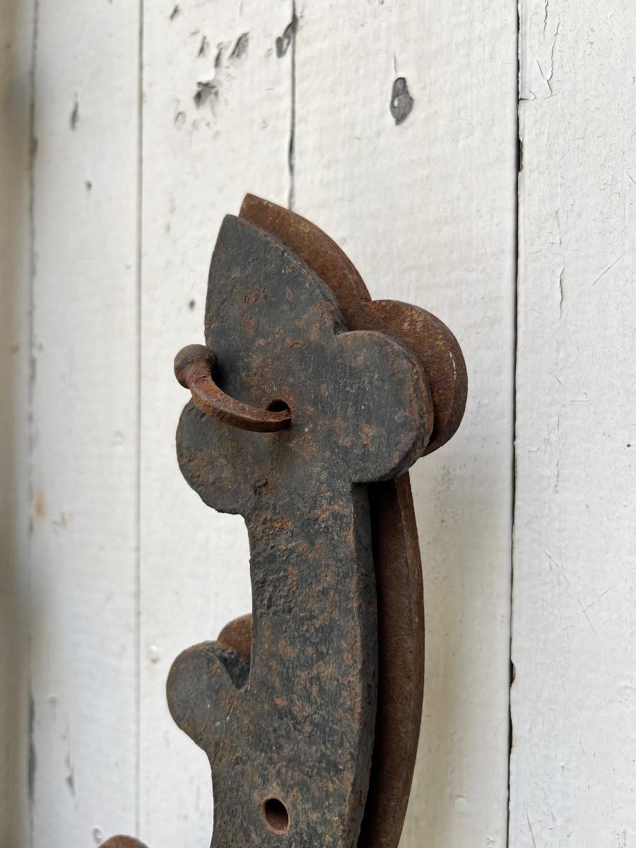 Enseigne marine double-face XIXème