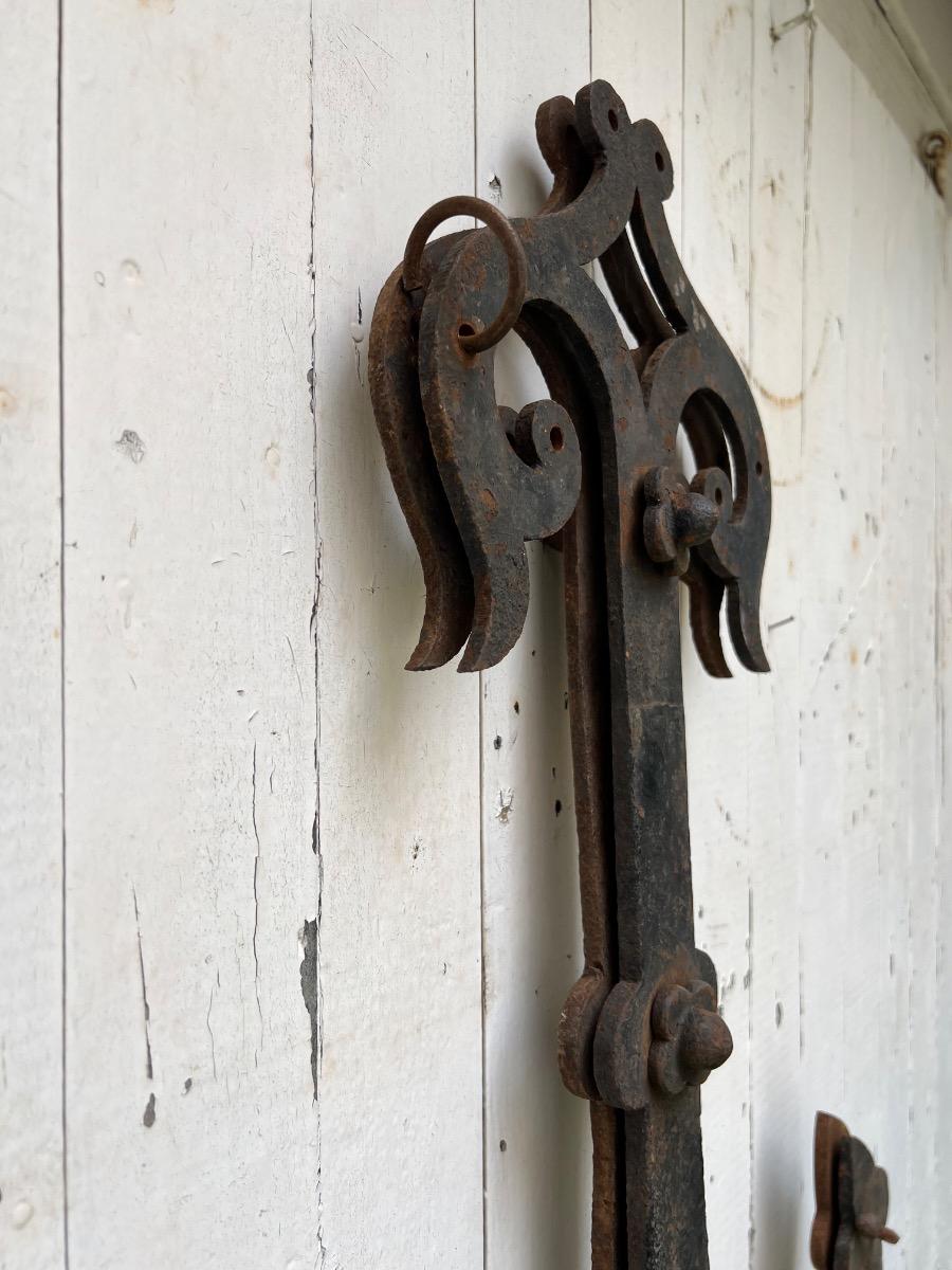 Enseigne marine double-face XIXème