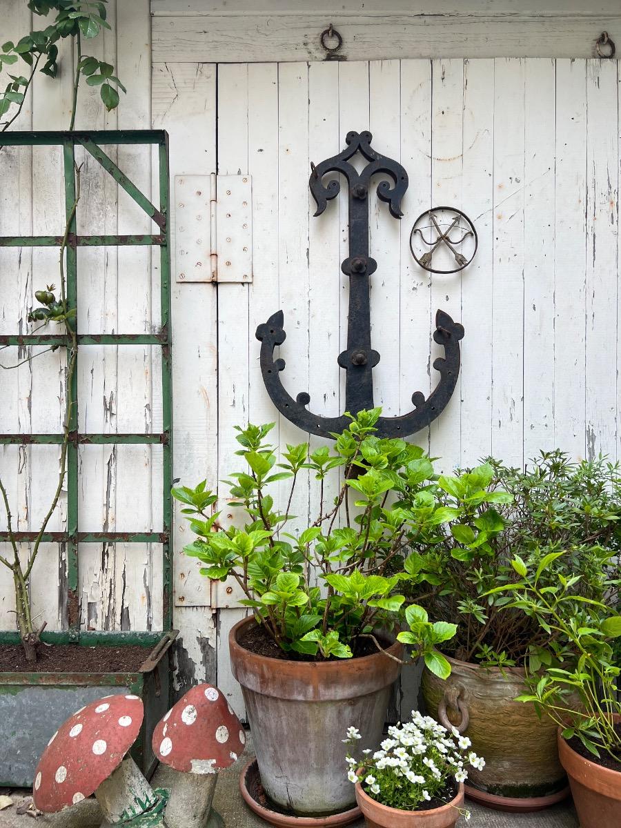 Enseigne marine double-face XIXème