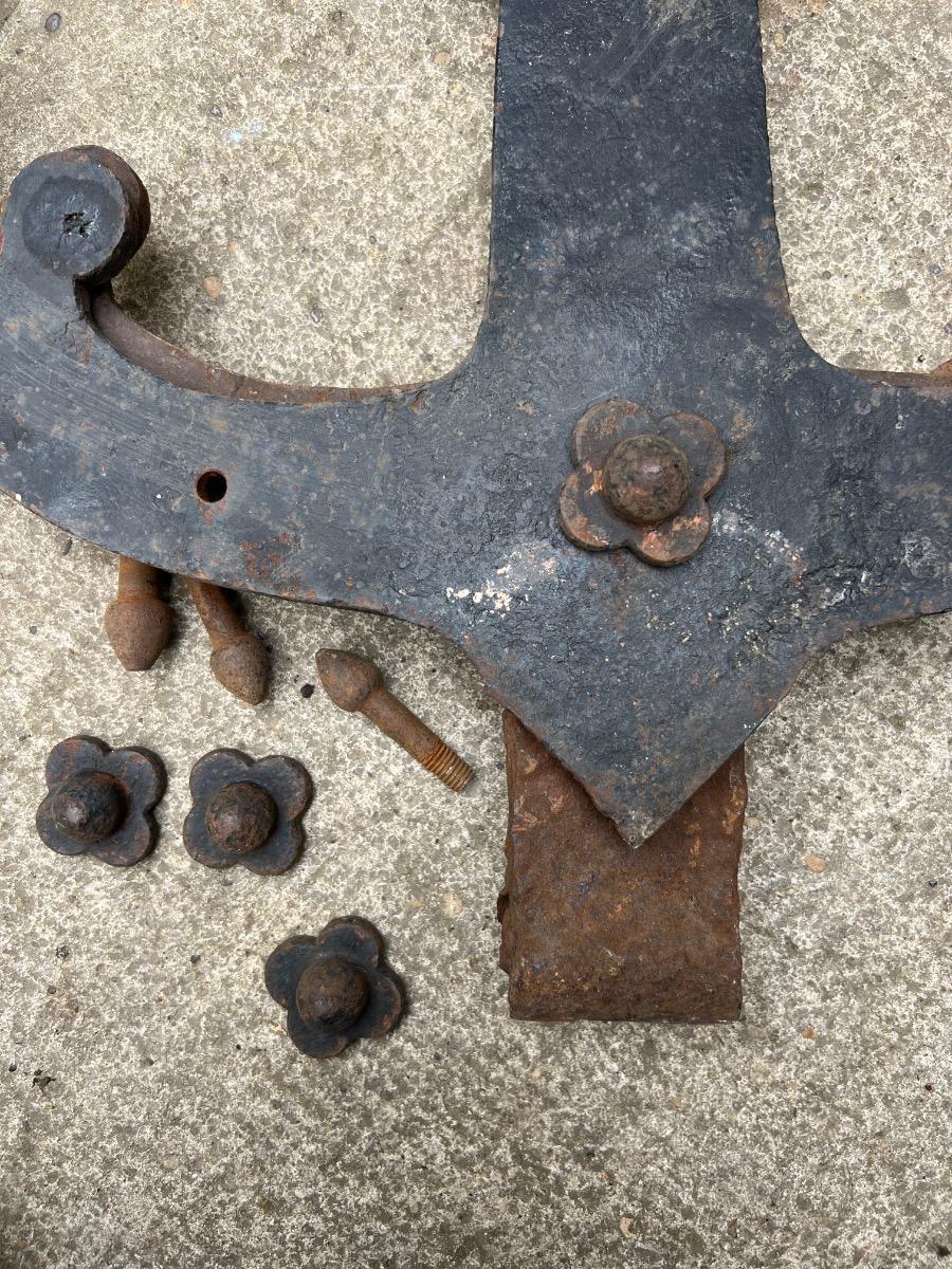 Enseigne marine double-face XIXème