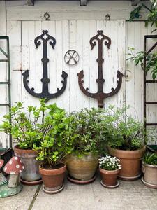 Enseigne marine double-face XIXème