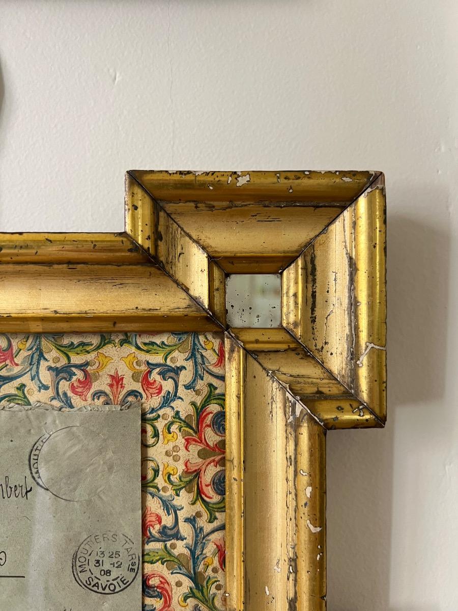 Courrier encadrement XIXème