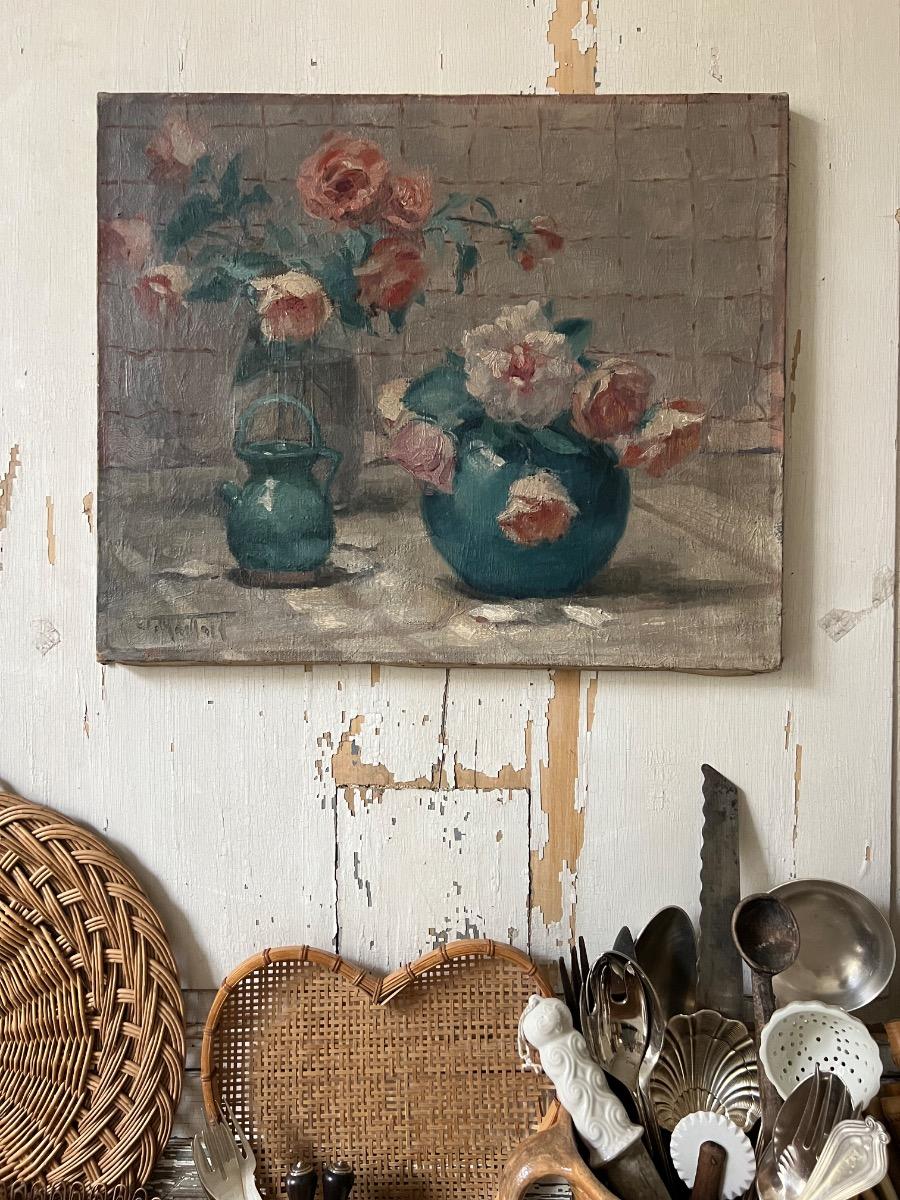 Huile sur toile 1940