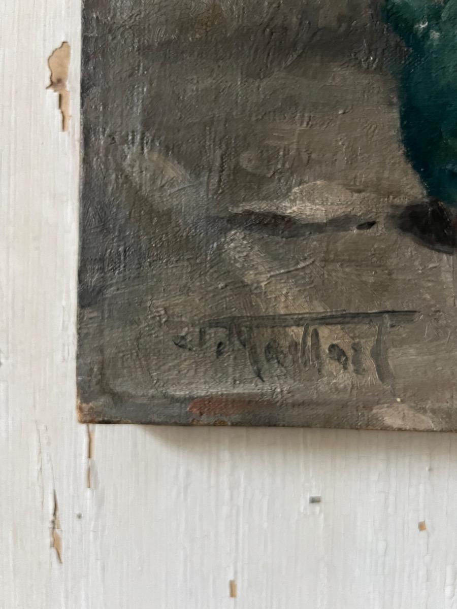 Huile sur toile 1940