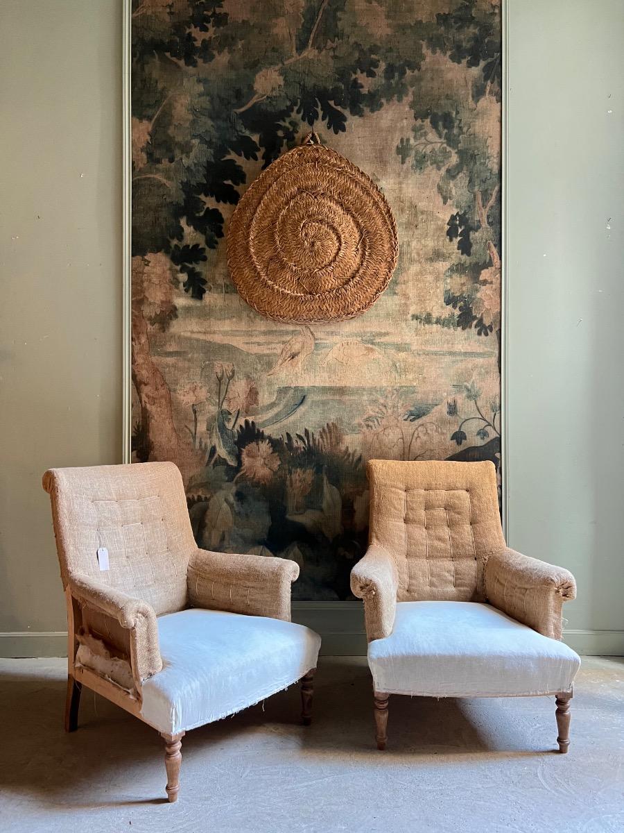 Paire de fauteuils époque NIII