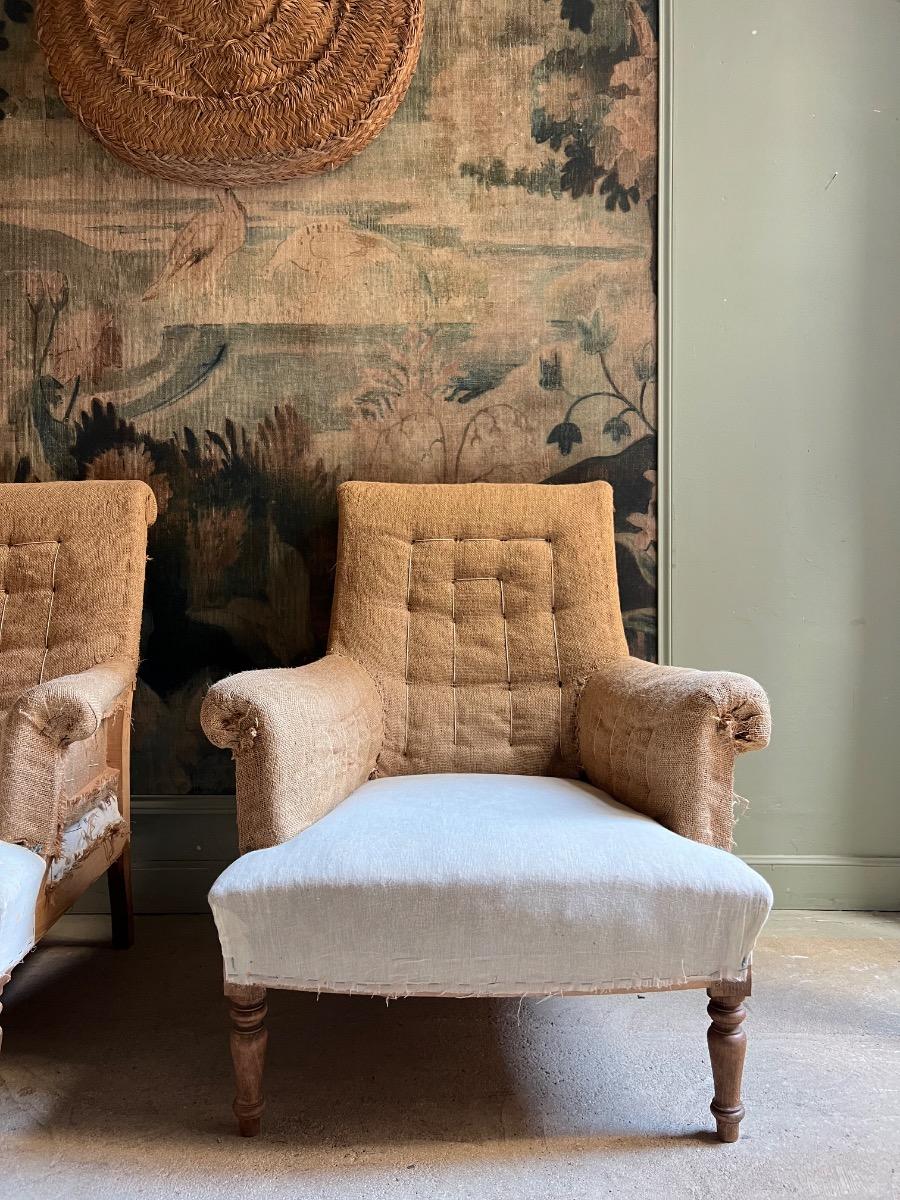 Paire de fauteuils époque NIII