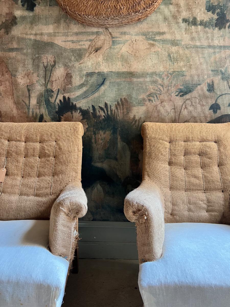 Paire de fauteuils époque NIII