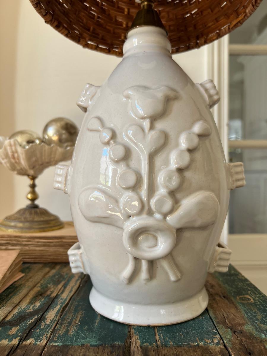 Lampe céramique 1960