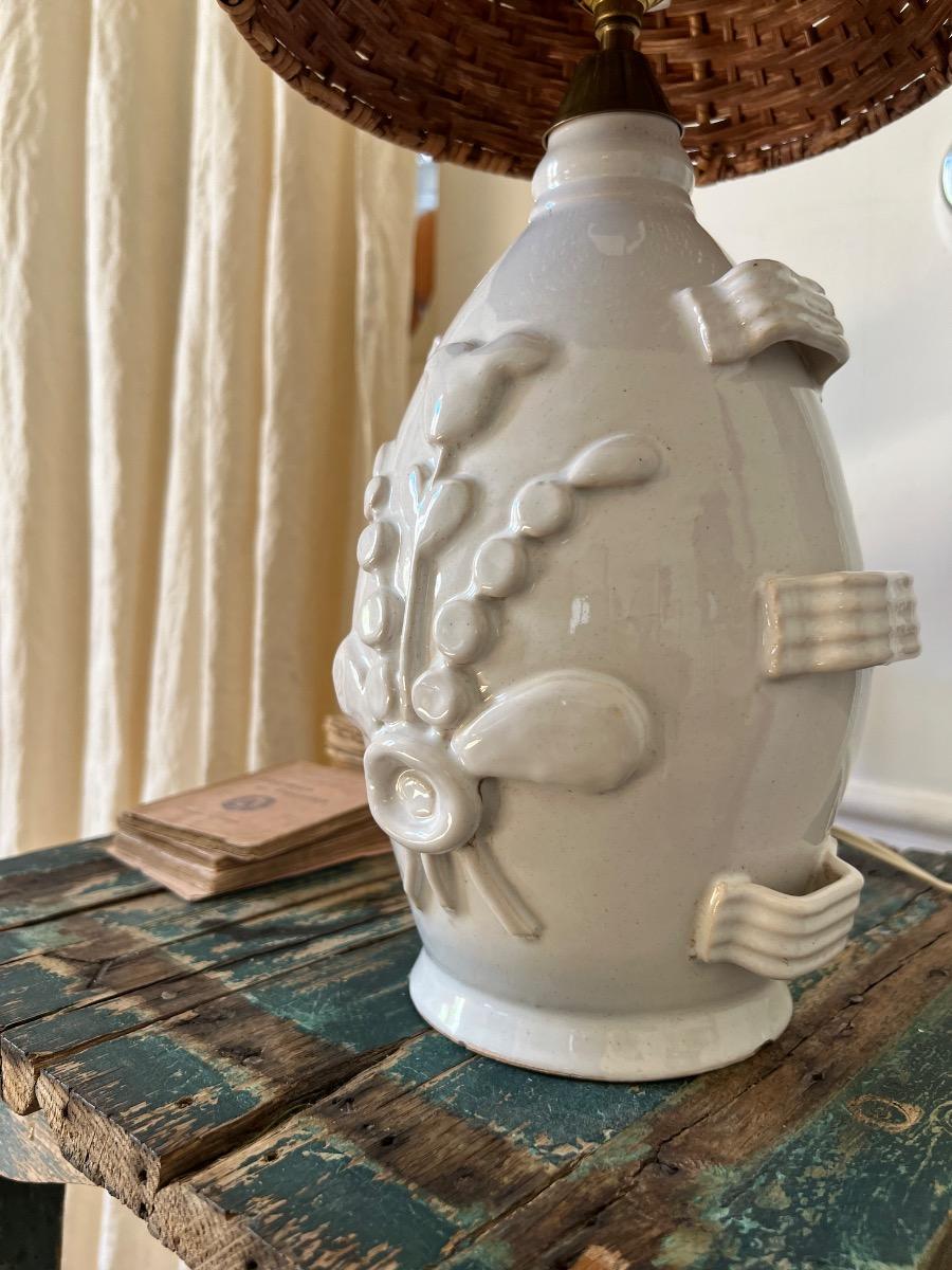 Lampe céramique 1960