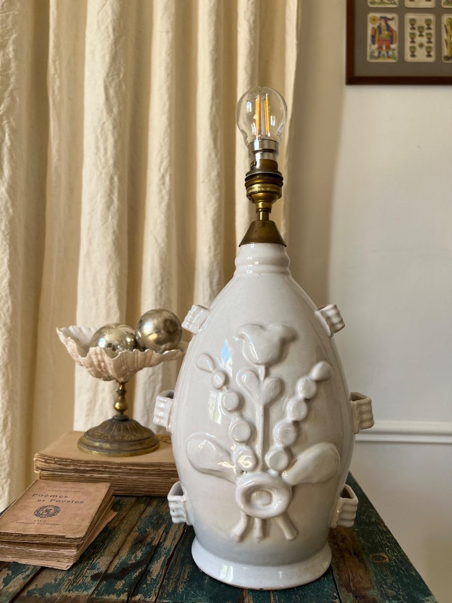 Lampe céramique 1960