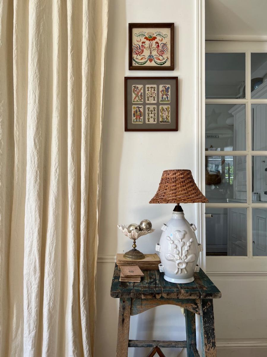 Lampe céramique 1960