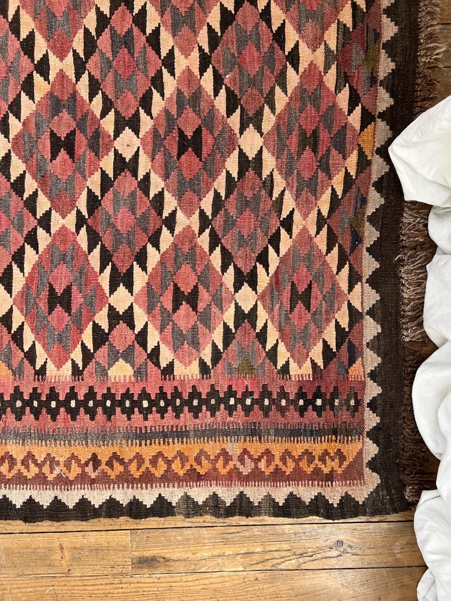 Tapis kilim laine