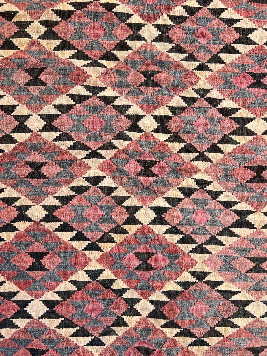 Tapis kilim laine