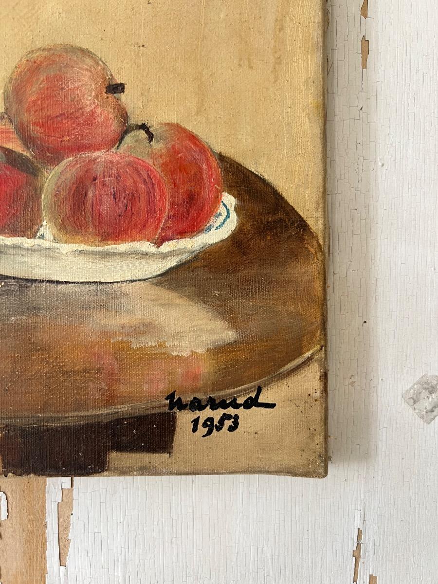 Huile sur toile 1950