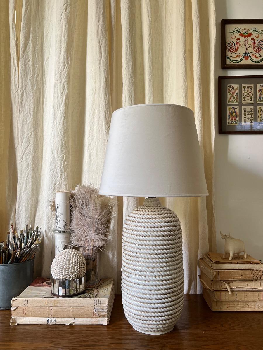 Lampe céramique Bassano 1970