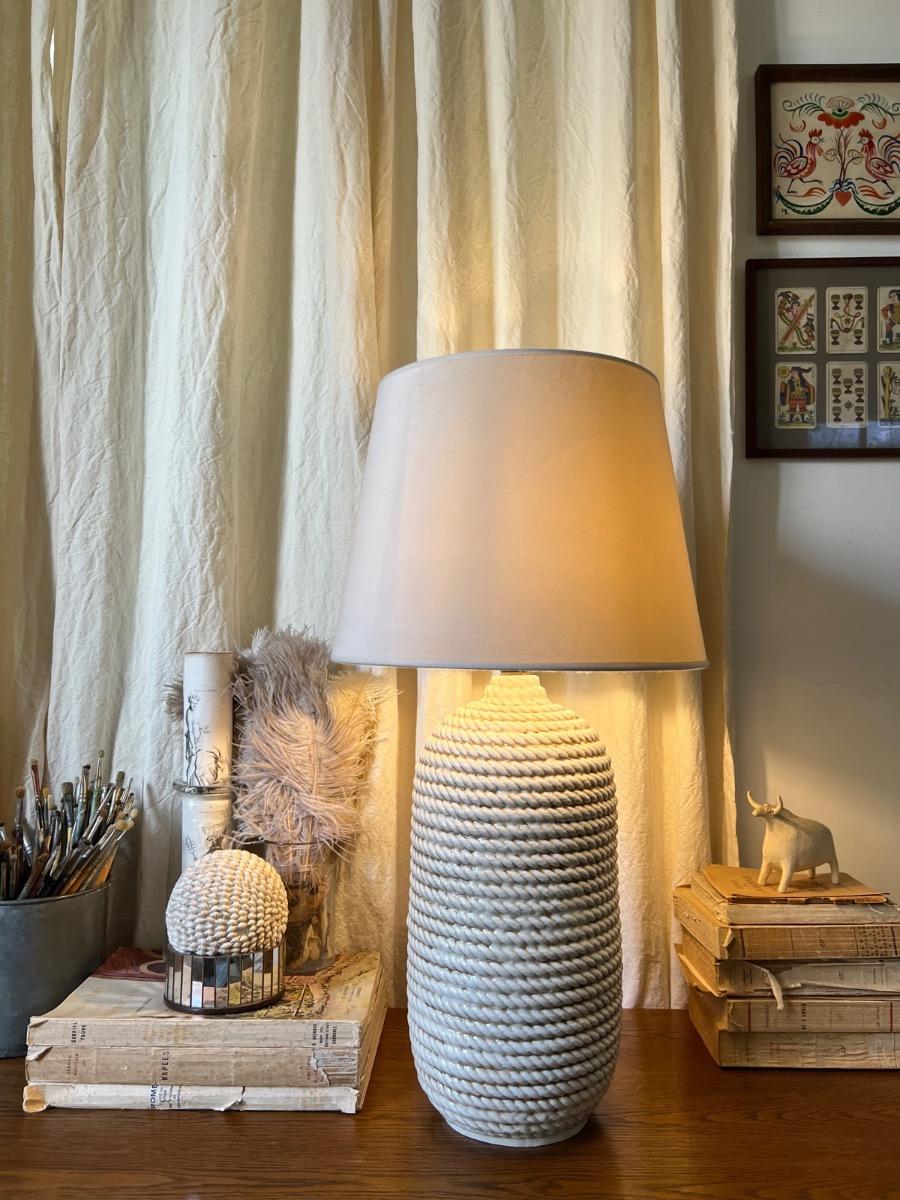 Lampe céramique Bassano 1970