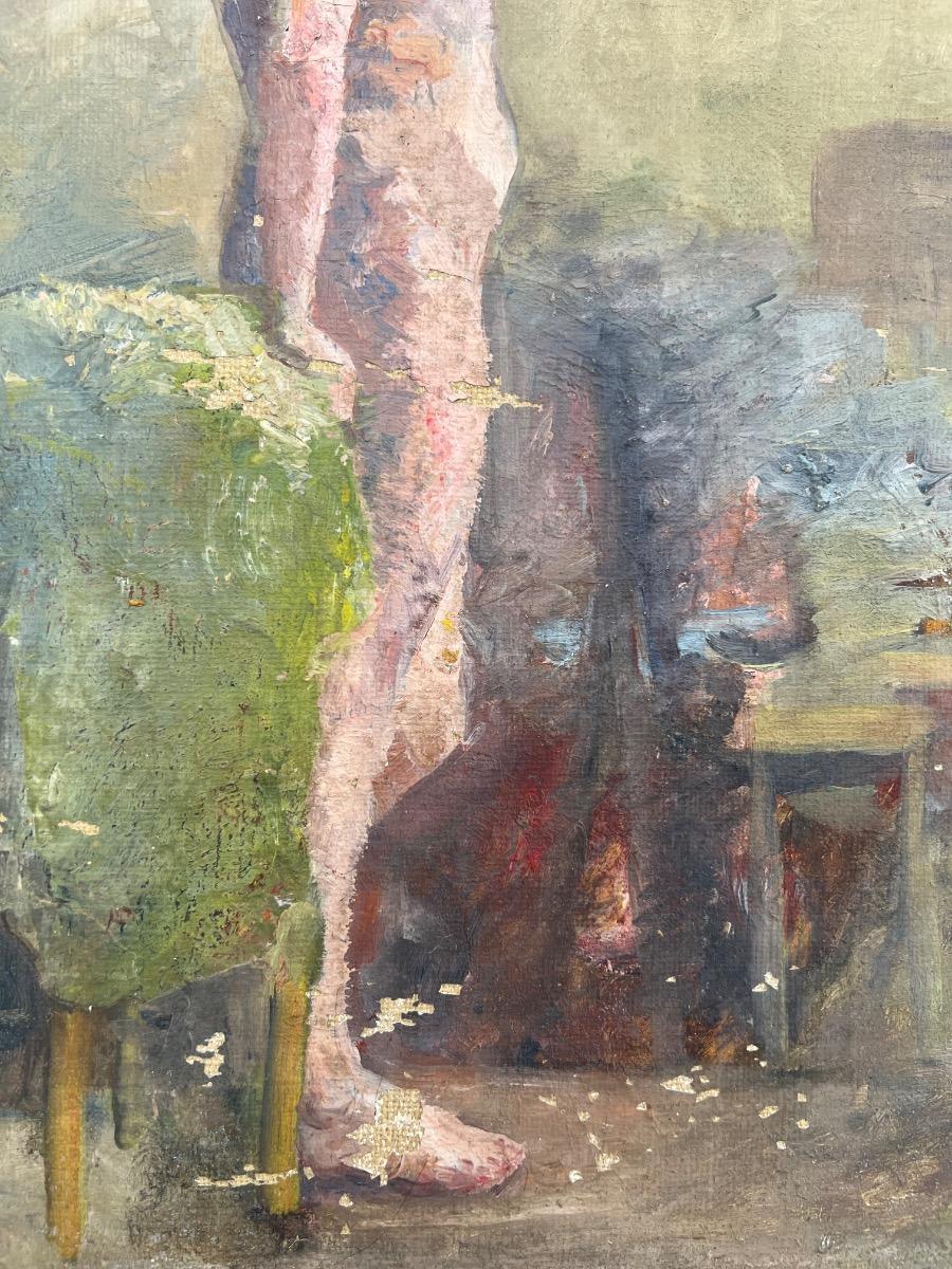 3 toiles peintes 1930