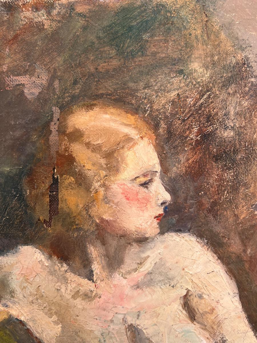 3 toiles peintes 1930