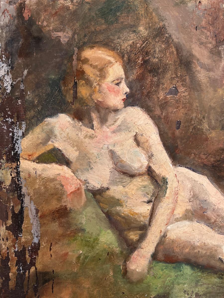 3 toiles peintes 1930