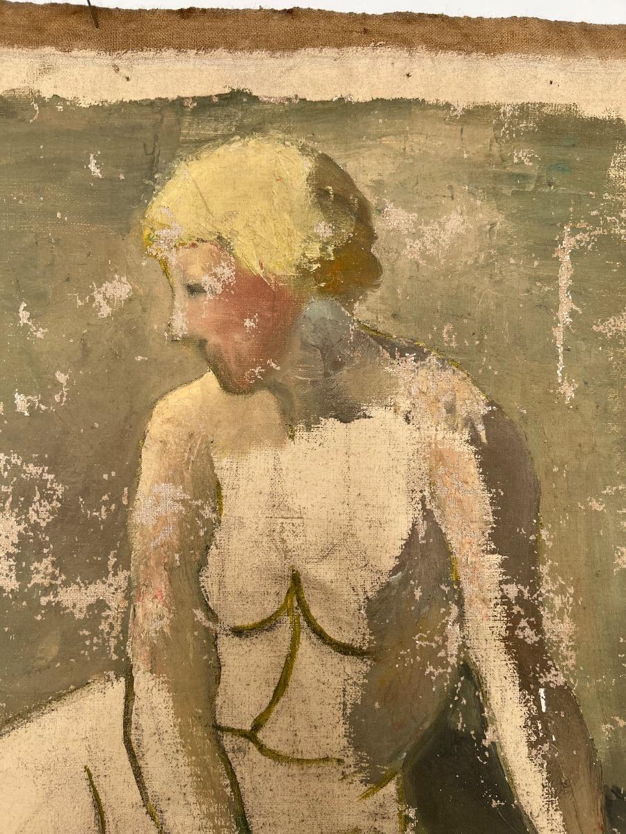 3 toiles peintes 1930