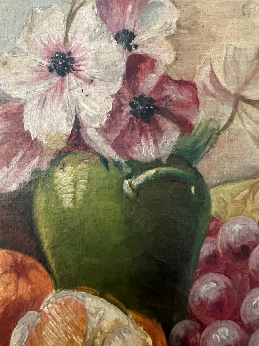 Nature morte, huile sur toile 1915