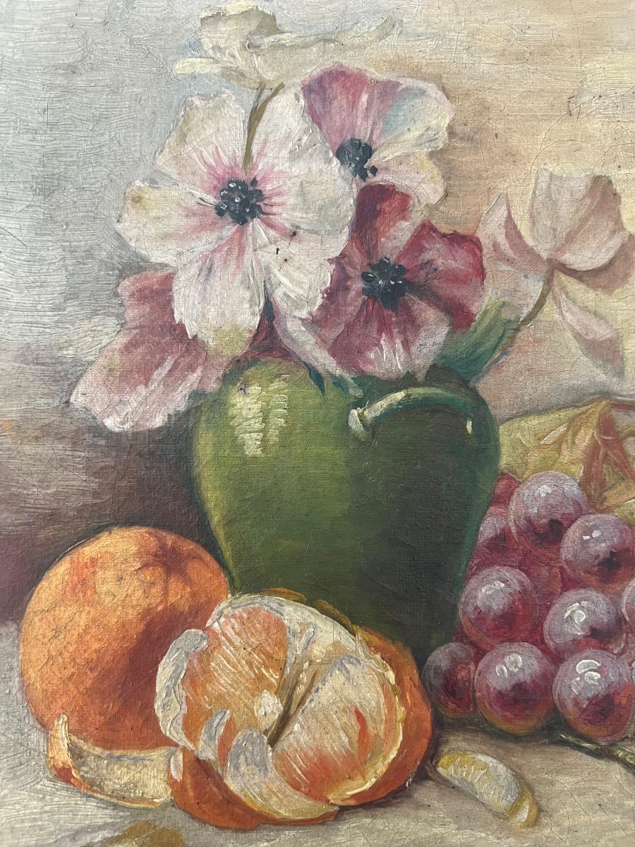 Nature morte, huile sur toile 1915