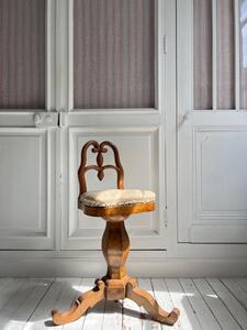 Chaise de harpiste ajustable Charles X