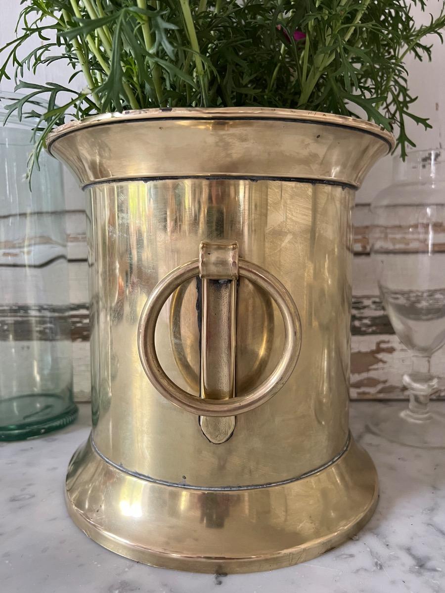 Jardinière laiton 1940