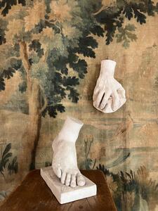 Main et pied plâtre 1930