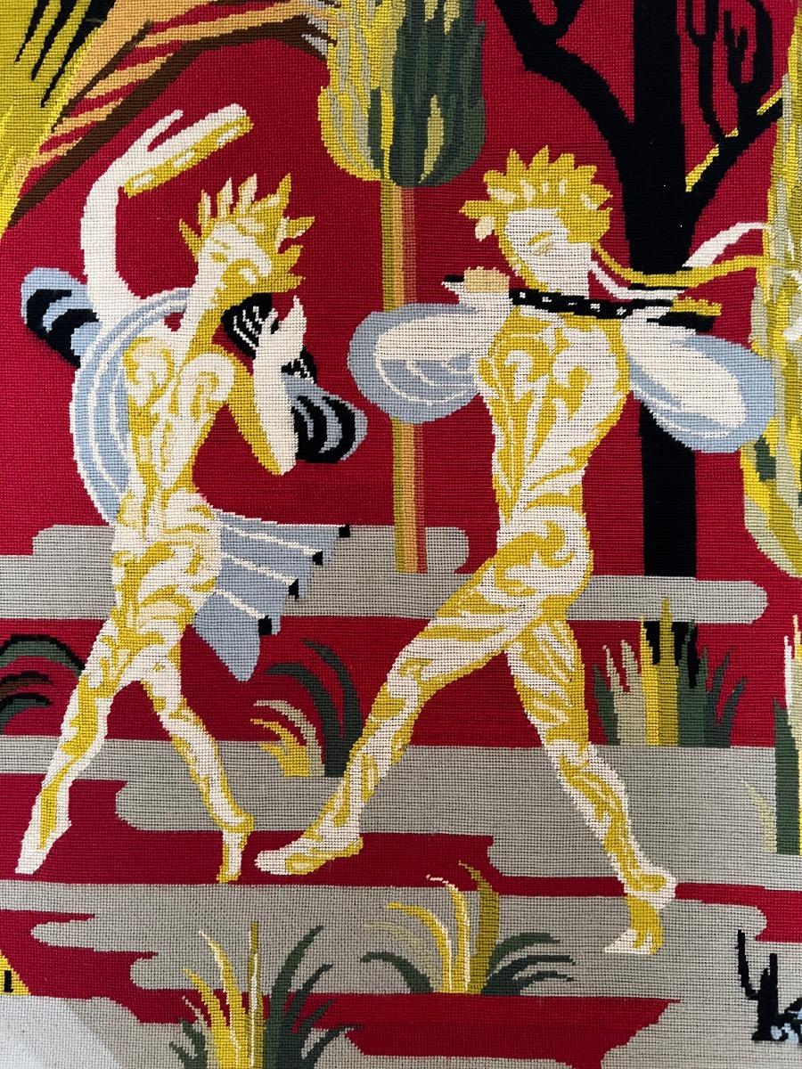 Tapisserie sur châssis 1950