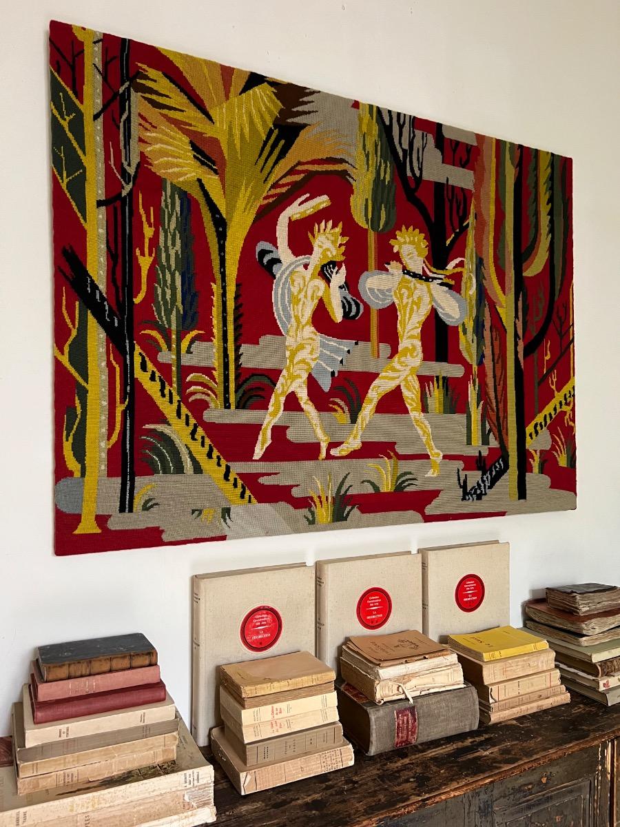 Tapisserie sur châssis 1950