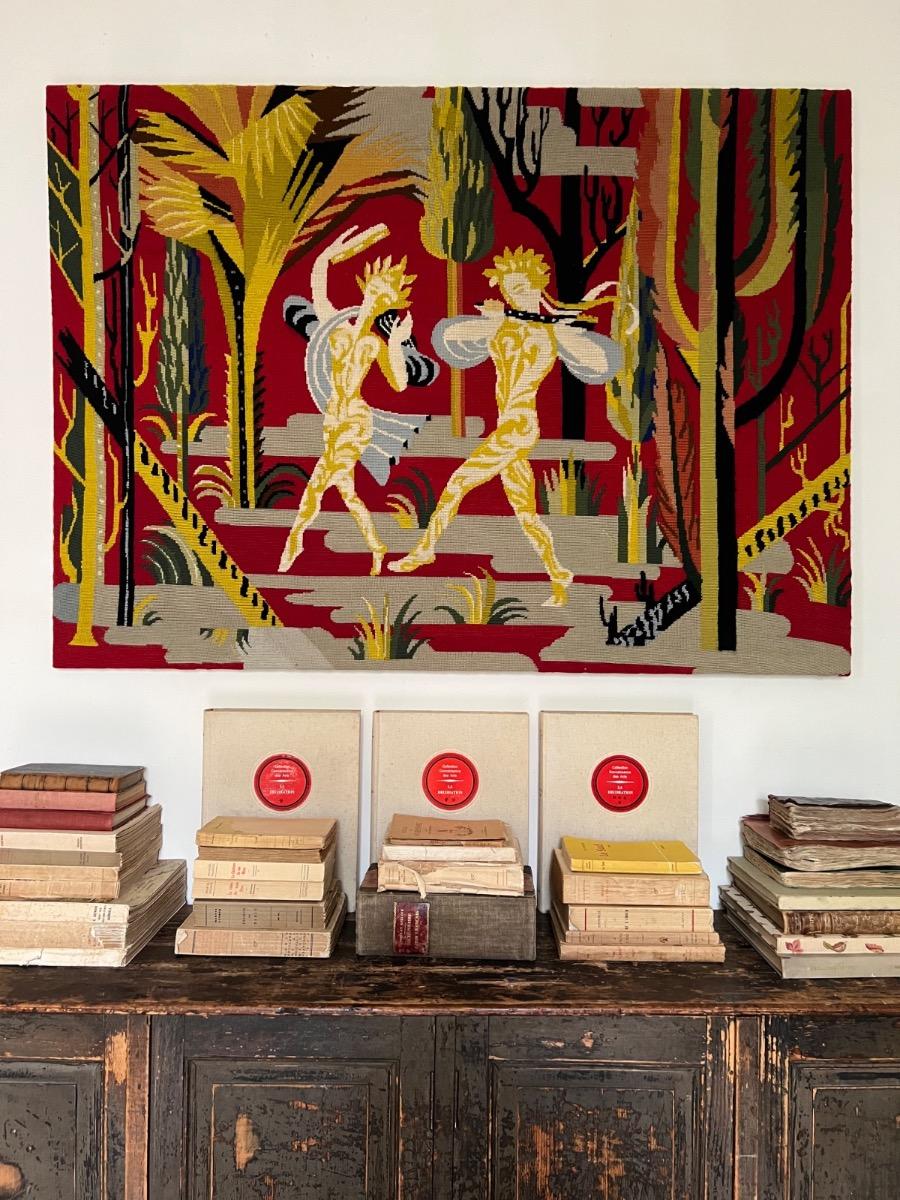 Tapisserie sur châssis 1950