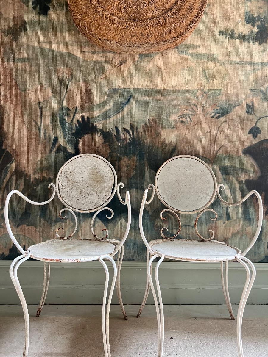 Salon de jardin métal 1950